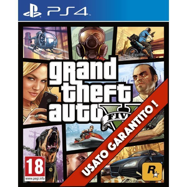 Grand theft Auto V (GTA V) PS4 Usato