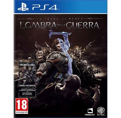 La Terra di Mezzo L'Ombra della Guerra PS4