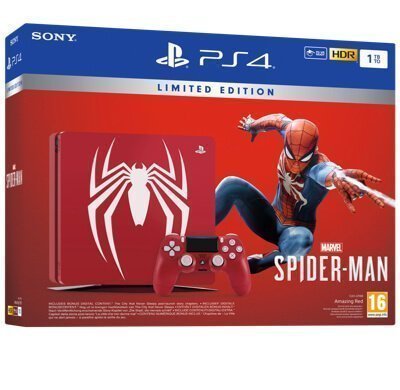 Sony PlayStation 4 PS4 1TB + Marvel's Spider-Man Limited Edition