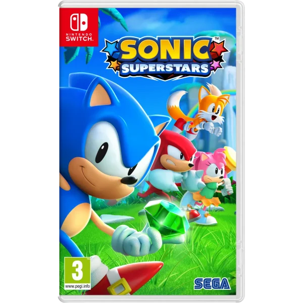 Sonic Superstars Packshot Switch